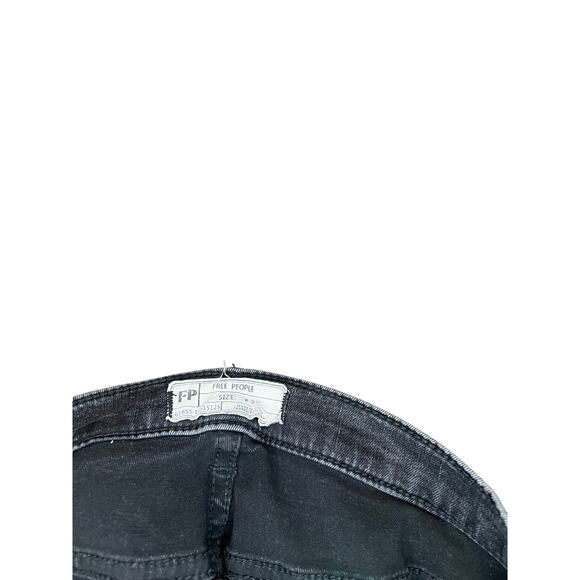 Free People Black Distressed Jeans 27 - Picture 4 of 4